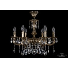 Люстра подвесная Bohemia Crystal 1702 1702/6/210/A/GB