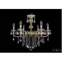 Люстра подвесная Bohemia Crystal 1702/6/250/B/GI