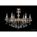 Подвесная люстра хрустальная Bohemia Crystal 1702/6/250/B/GW