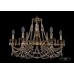 Подвесная люстра Bohemia Crystal 1702/6/250/C/GB/R701