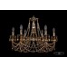 Подвесная люстра Bohemia Crystal 1702/6/250/C/GB/R721