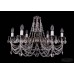 Подвесная люстра хрустальная Bohemia Crystal 1702/6/250/C/NB