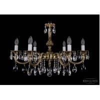 Подвесная люстра хрустальная Bohemia Crystal 1702/6/250 /A/GB
