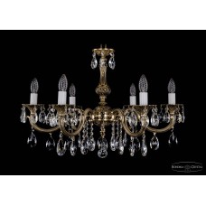 Подвесная люстра хрустальная Bohemia Crystal 1702/6/250 /A/GB