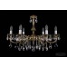Подвесная люстра хрустальная Bohemia Crystal 1702/6/250 /A/GB