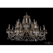 Люстра подвесная Bohemia Crystal 1702/8+8/300+150/C/GB