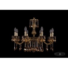 Подвесная люстра Bohemia Crystal 1702/8/250/A/GB/K721 Подвесная люстра Bohemia Crystal 1702/8/250/A/GB/K721