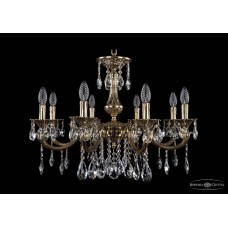 Люстра подвесная Bohemia Crystal 1702/8/250/A/GB