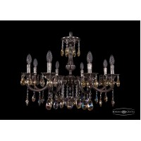 Подвесная люстра Bohemia Crystal 1702/8/250/A/NB/K701