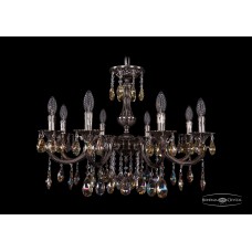 Подвесная люстра Bohemia Crystal 1702/8/250/A/NB/K701