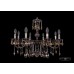 Подвесная люстра Bohemia Crystal 1702/8/250/A/NB/K701