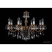 Подвесная люстра хрустальная Bohemia Crystal 1702/8/250/B/FP