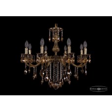 Подвесная люстра Bohemia Crystal 1702/8/250/B/GB/K721