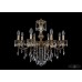 Люстра подвесная Bohemia Crystal 1702/8/250/B/GB