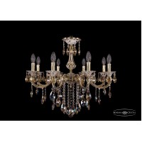 Подвесная люстра Bohemia Crystal 1702/8/250/B/GW/K701
