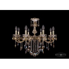 Подвесная люстра Bohemia Crystal 1702/8/250/B/GW/K701 Подвесная люстра Bohemia Crystal 1702/8/250/B/GW/K701