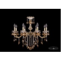 Подвесная люстра Bohemia Crystal 1702/8/250/B/GW/K721