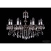 Подвесная люстра хрустальная Bohemia Crystal 1702/8/250/B/NB