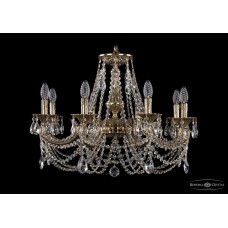 Люстра подвесная Bohemia Crystal 1702/8/250/C/GB