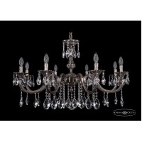 Подвесная люстра Bohemia Crystal 1702/8/300/A/NB