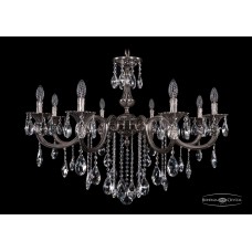 Подвесная люстра Bohemia Crystal 1702/8/300/B/NB