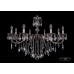 Подвесная люстра Bohemia Crystal 1702/8/300/B/NB