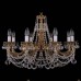 Люстра подвесная хрустальная Bohemia Crystal 1702/8/C/G/Balls
