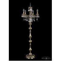 Торшер Bohemia Crystal 1702T1/5/CK125IV-134/B/GB