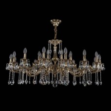 Люстра большая Bohemia Crystal 1703 1703/24/320+210/A/GB