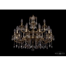 Подвесная люстра Bohemia Crystal 1722/10+5/250/A/GB