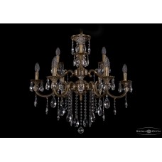 Подвесная люстра Bohemia Crystal 1722/6+3/250/B/FP