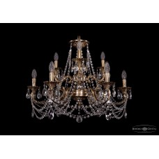 Подвесная люстра Bohemia Crystal 1722/6+3/250/C/FP