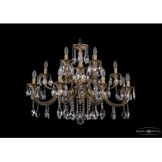 Люстра большая Bohemia Crystal 1722/8+4+4/300/A/FP Люстра большая Bohemia Crystal 1722/8+4+4/300/A/FP