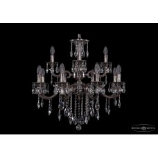 Подвесная люстра Bohemia Crystal 1722/8+4/250+175/B/NB