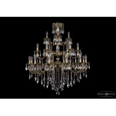 Подвесная люстра Bohemia Crystal 1732/12+6+3/300-100/B/GB