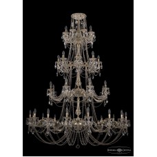 Подвесная люстра Bohemia Crystal 1742/16+8+8+8/300+250/C/GW