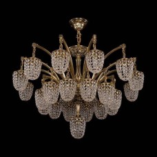 Люстра большая Bohemia Crystal 1772 1772/24+1/342/GB