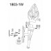 Уличный настенный светильник Favourite Fackel 1803-1W