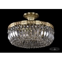 Люстра потолочная хрустальная Bohemia Crystal 19041/35IV G