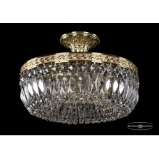 Люстра потолочная хрустальная Bohemia Crystal 19041/35IV G