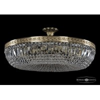 Люстра потолочная хрустальная Bohemia Crystal 19041/80IV G