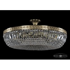 Люстра потолочная хрустальная Bohemia Crystal 19041/80IV G