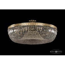 Люстра потолочная хрустальная Bohemia Crystal 19041/90IV G