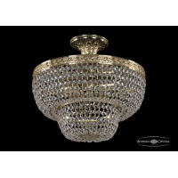 Люстра потолочная хрустальная Bohemia Crystal 19091/35IV G
