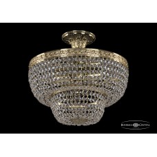 Люстра потолочная хрустальная Bohemia Crystal 19091/35IV G