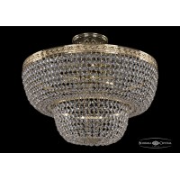 Люстра потолочная хрустальная Bohemia Crystal 19091/45IV G