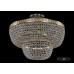 Люстра потолочная хрустальная Bohemia Crystal 19091/45IV G