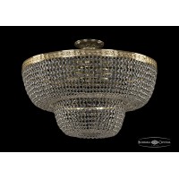 Люстра потолочная хрустальная Bohemia Crystal 19091/55IV G