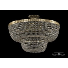 Люстра потолочная хрустальная Bohemia Crystal 19091/55IV G
