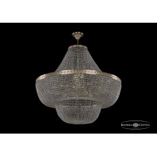 Люстра потолочная хрустальная Bohemia Crystal 19091/H1/100IV G